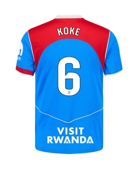 Billige Fotballdrakt Atletico Madrid Koke #6 Replika Tredjedrakt 2025-26 Kortermet Billige Fotballdrakt Atletico Madrid Koke #6 Replika Tredjedrakt 2025-26 Kortermet